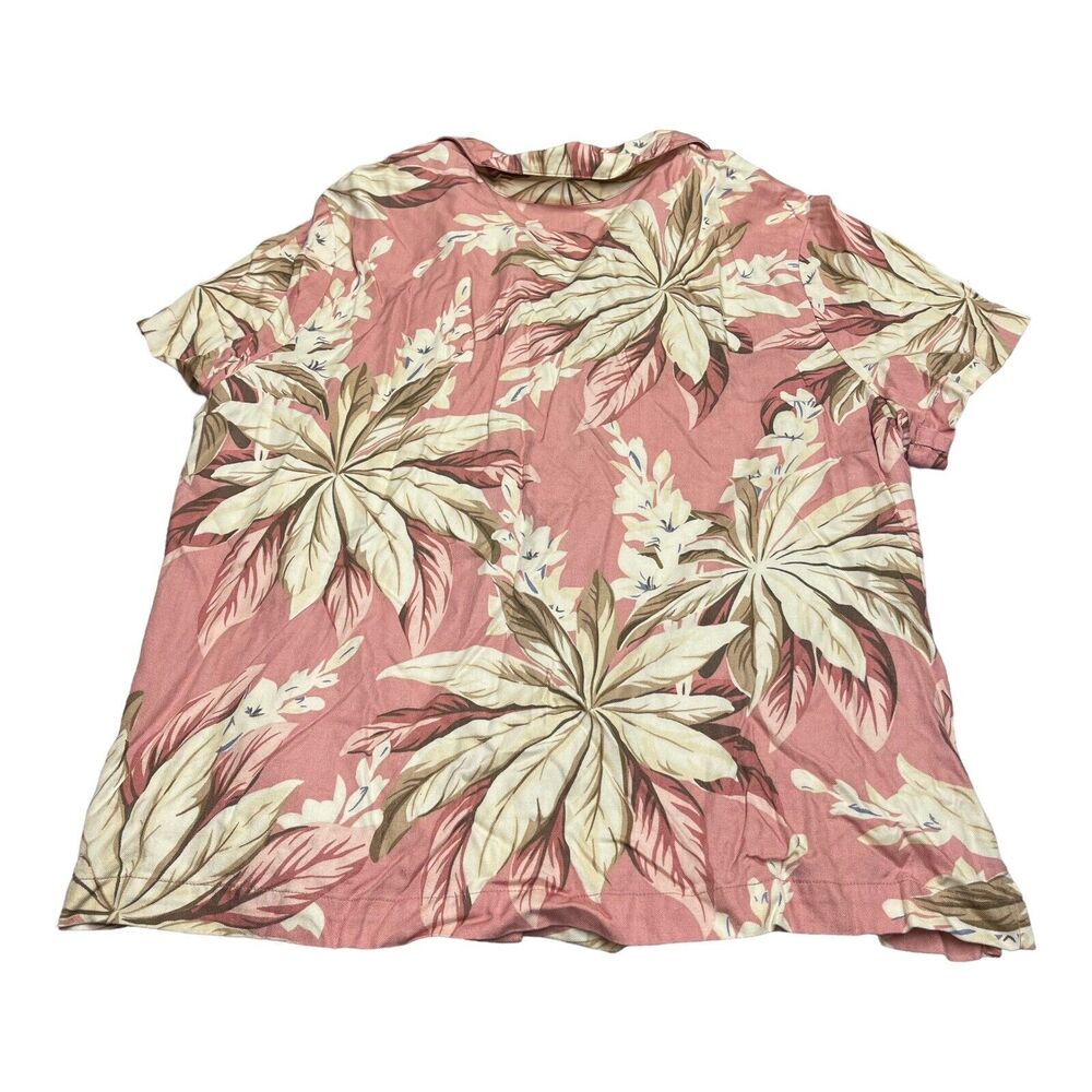 Islander Hawaiian Floral Button Down Shirt Men’s Size XL - Picture 3 of 8